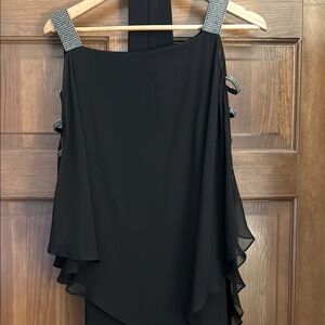 Elegant Black Sleeveless Jumpsuit